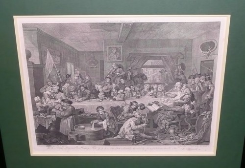 Rozrywki wyborcze- Hogarth, XIX wiek